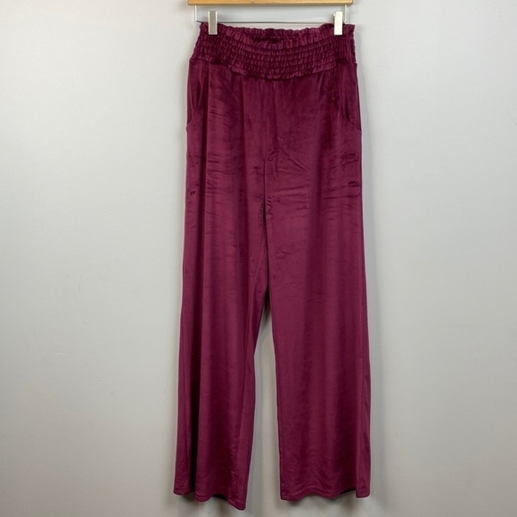 Michael Kors • wide leg Velour Pants - Picture 2 of 10